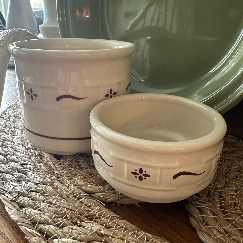 Longaberger Crock Set
